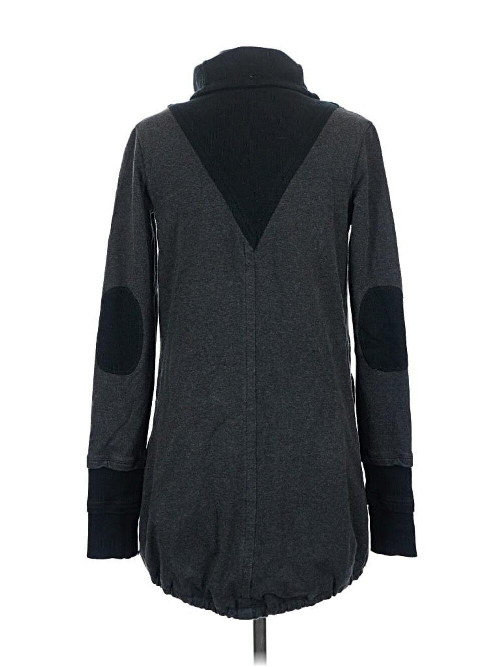 Lululemon Athletica Gratitude Wrap Charcoal Gray Size 4 Cozy French Terry - Picture 4 of 6